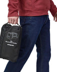 Patagonia Black Hole Duffel Bag 55L (Nouveau Green) packed up