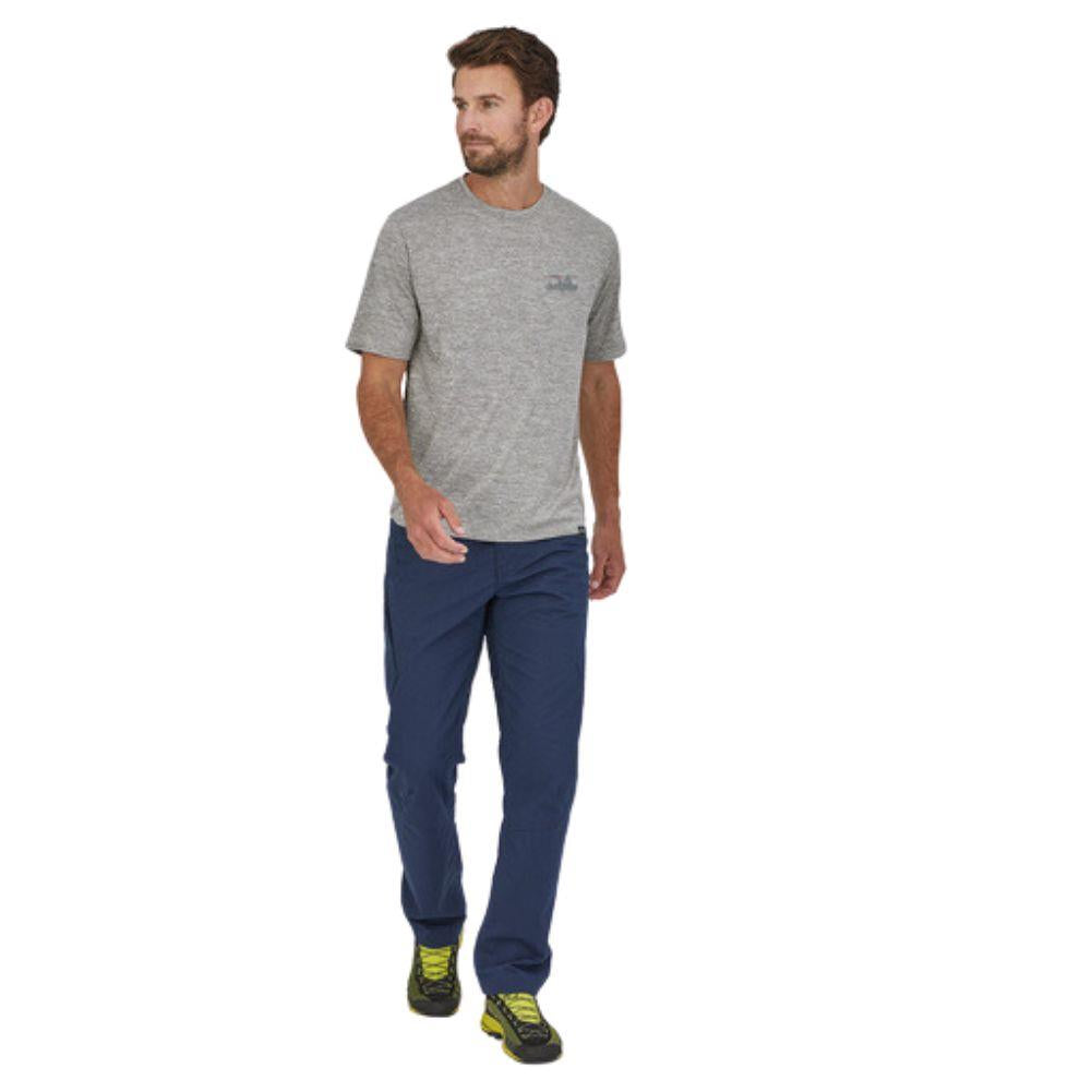 Patagonia Men's Capilene Cool Daily Graphic Shirt ('73 Skyline: Feather Grey) model front