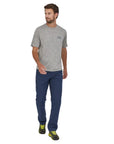 Patagonia Men's Capilene Cool Daily Graphic Shirt ('73 Skyline: Feather Grey) model front