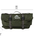 MSR Hubba Hubba 2 Tent - 2 Man Bikepacking Tent measure in bag
