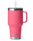 Yeti Rambler 35 OZ (994 ML) Straw Mug (Tropical Pink)