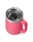 Yeti Rambler 10 OZ Mug (Tropical Pink) top view