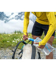 Platypus QuickDraw 2L Water Filter System attaching to bag