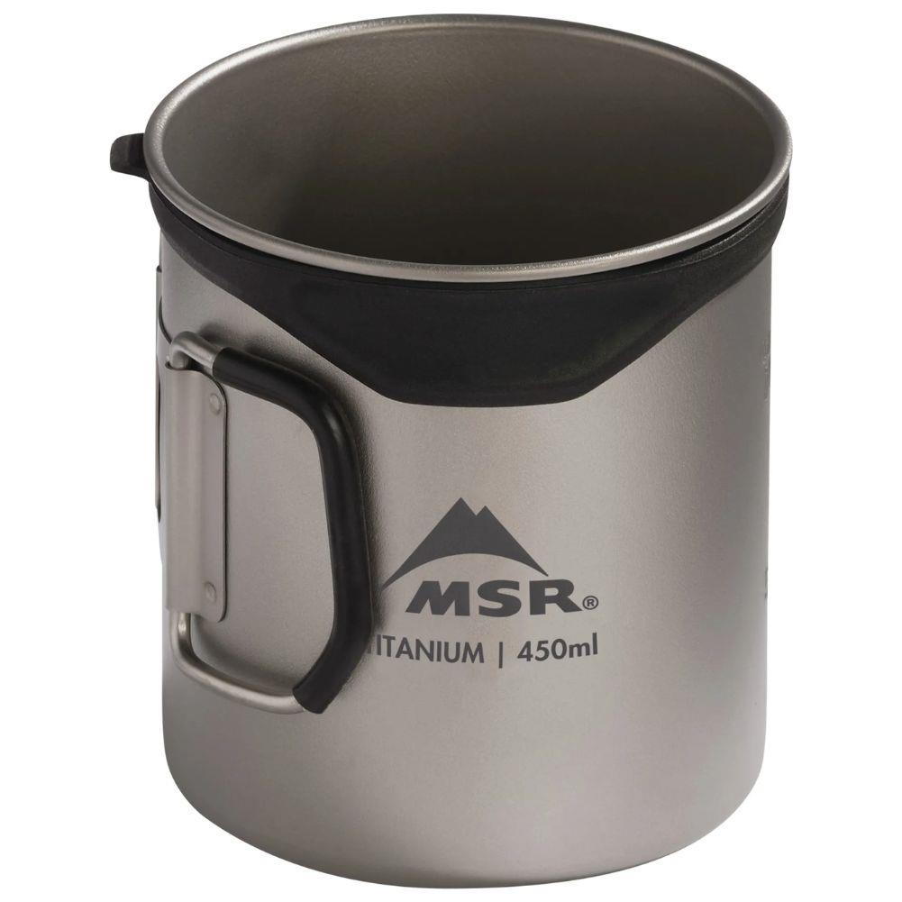 MSR Titan Cup 450ML plastic rim