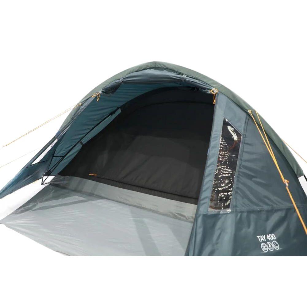 Vango Tay 400 Tent - 4 Man Tent (Deep Blue) Front Close