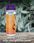 Nikwax TX Direct Wash-In Garment Re-Proofer (300 ml) help last longer