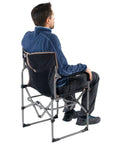 Robens Settler Folding Furniture Chair sitting in it
