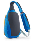 Patagonia Atom Sling Bag 8L (Patchwork/Vessel Blue) back