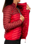 Mountain Equipment Women's Particle Insulated Jacket (Capsicum/TibetanRed) inside