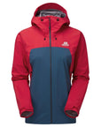 Mountain Equipment Women's Firefox Goretex Waterproof Jacket (Majolica/Capsicum)