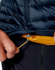 Rab Men's Microlight Down Vest (Beluga)pulley
