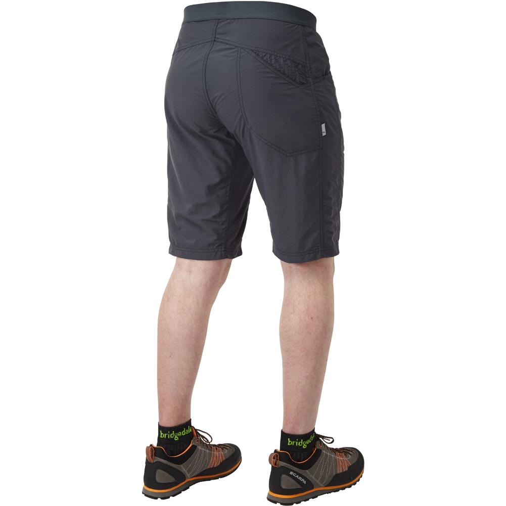 Mountain Equipment Men's Inception Short (Blue Nights) bck of model