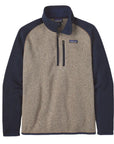 Patagonia Men's Better Sweater 1/4 Zip Fleece (Oar Tan)