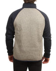 Patagonia Men's Better Sweater 1/4 Zip Fleece (Oar Tan) back