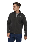 Patagonia Men's Better Sweater Fleece Jacket (Black) looking side