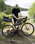 MSR Hubba Hubba 1 Tent - 1 Man Bikepacking Tent person on journey