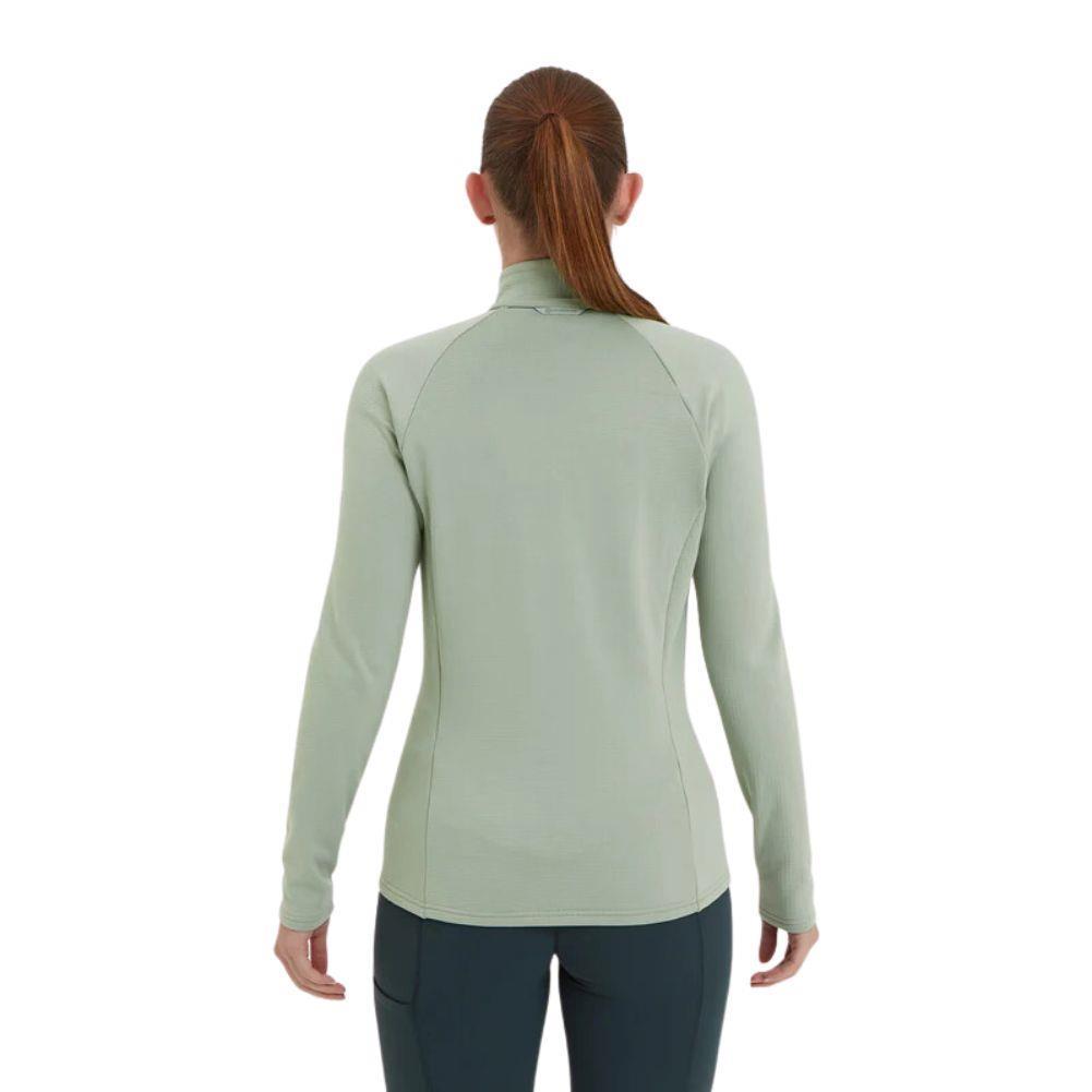 Montane Women's Protium Fleece Jacket (Pale Sage) model back