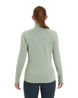 Montane Women's Protium Fleece Jacket (Pale Sage) model back