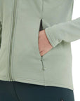 Montane Women's Protium Fleece Jacket (Pale Sage) pocket