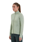 Montane Women's Protium Fleece Jacket (Pale Sage) model angle