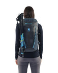 Montane Women's Trailblazer 24 Rucksack (Charcoal) model back view