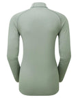 Montane Women's Allez Micro Pull-On Fleece Jacket (Pale Sage) back view