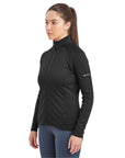 Montane Women's Protium Fleece Jacket (Black) angle