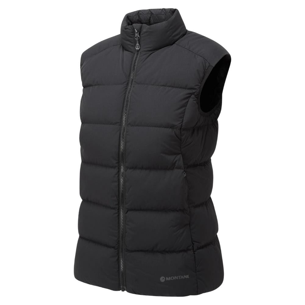 Montane Women's Tundra Down Gilet (Black) angle