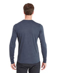 Montane Men's Dart Long Sleeve T-Shirt (Eclipse Blue) model back