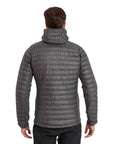 Montane Men's Icarus Lite Hooded Jacket (Slate) model back