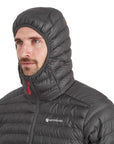 Montane Men's Icarus Lite Hooded Jacket (Slate) hood