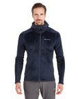Montane Men's Protium XPD Hooded Fleece Jacket (Eclipse Blue) front model
