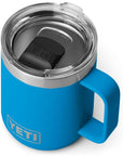 Yeti Rambler 10 OZ Mug (Big Blue Wave) top angle