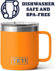 Yeti Rambler 10 OZ Mug (King Crab) dishwasher
