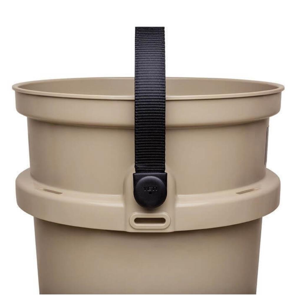 YETI Loadout 5 Gallon Bucket  (Tan) handle one