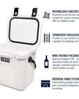Yeti Roadie 24 Cool Box (White) open box
