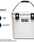 Yeti Roadie 24 Cool Box (White)
