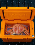 Yeti Tundra 35 Cool Box (King Crab) crab inside