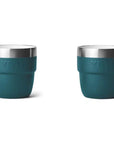 YETI Rambler 4 Oz Espresso Cups 2 Pack (Agave Teal) back