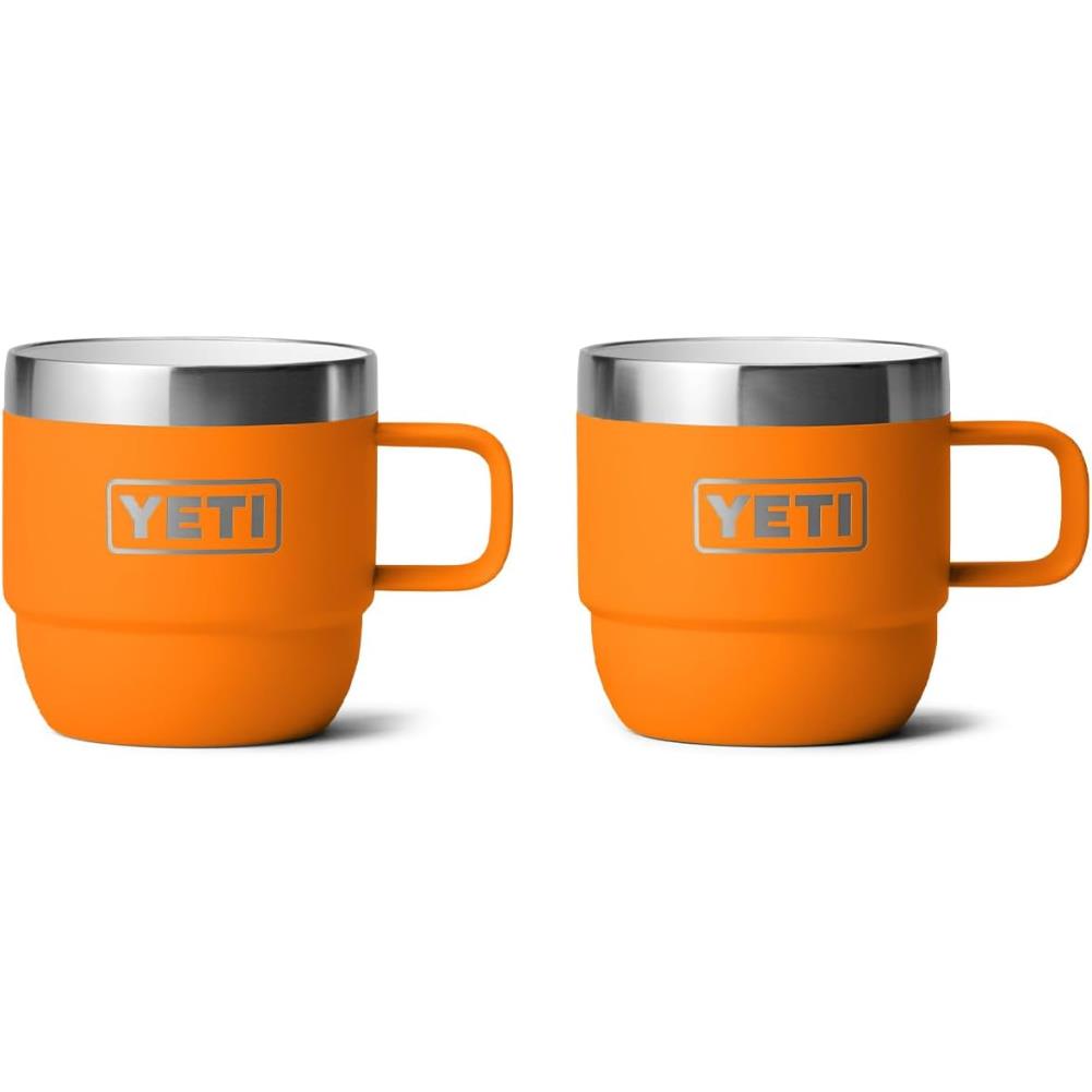 YETI Rambler 6 OZ Stackable Mug 2 Pack (King Crab) – Summits Outdoor