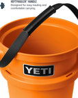 Yeti Loadout 5 Gallon Bucket (King Crab) hefty handle