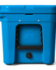 Yeti Tundra 45 Cool Box (Big Wave Blue) side view