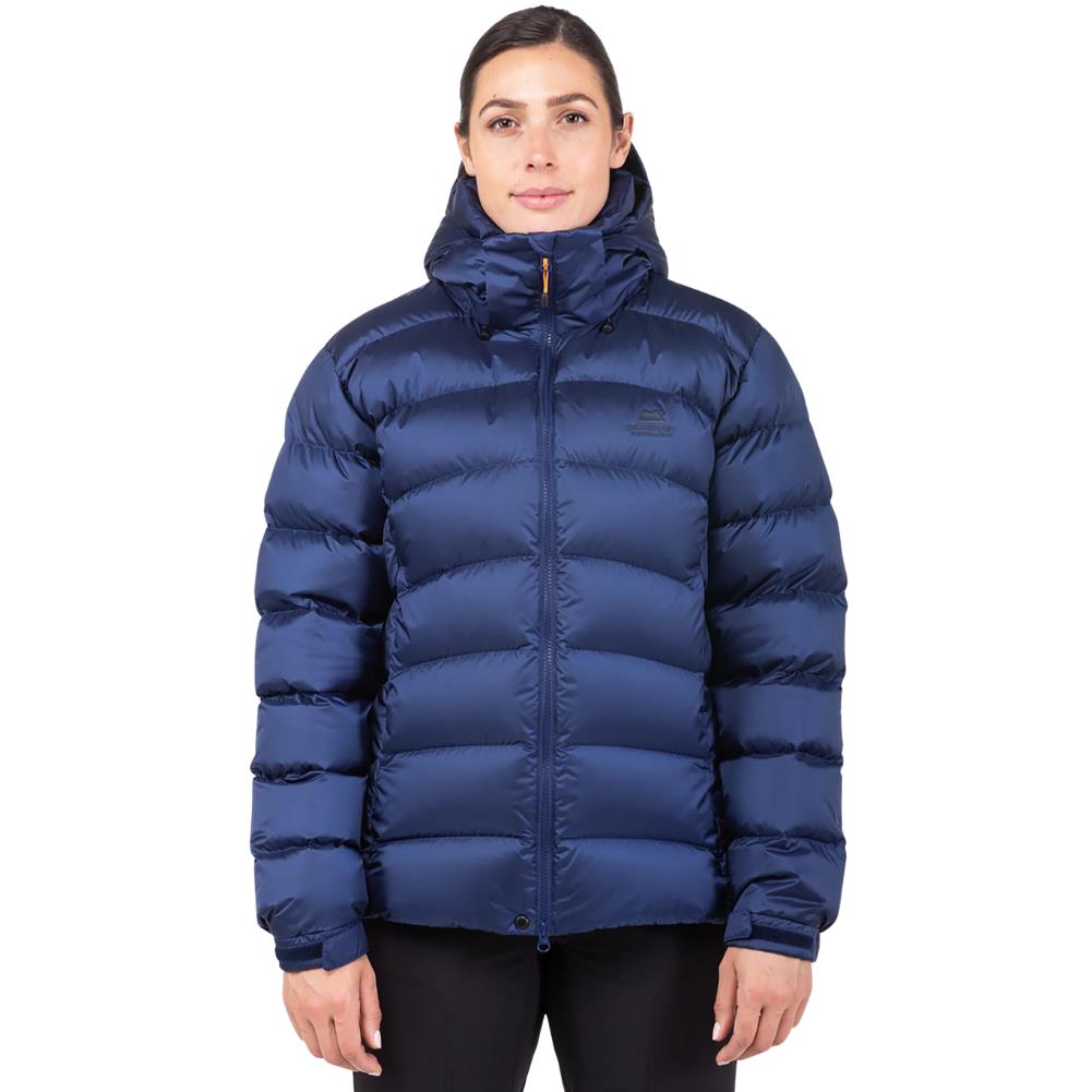 Mountain Equipment Women s Lightline Down Jacket Medieval Blue Summits Outdoor