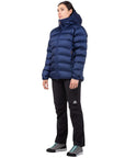 Mountain Equipment Women's Lightline Down Jacket (Medieval Blue) low angle