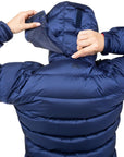 Mountain Equipment Women's Lightline Down Jacket (Medieval Blue) unzip hoody