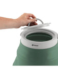 Outwell Collaps Water Carrier 12L (Shadow Green) open lid