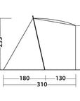 Outwell Sandcrest L Vehicle Awning