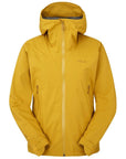Rab Women's Downpour Light Waterproof Jacket (Sahara)