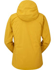 Rab Women's Downpour Light Waterproof Jacket (Sahara) back