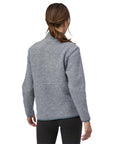 Patagonia Women's Retro Pile Fleece Marsupial - 10UK (Salt Grey w/Light Plume Grey) back